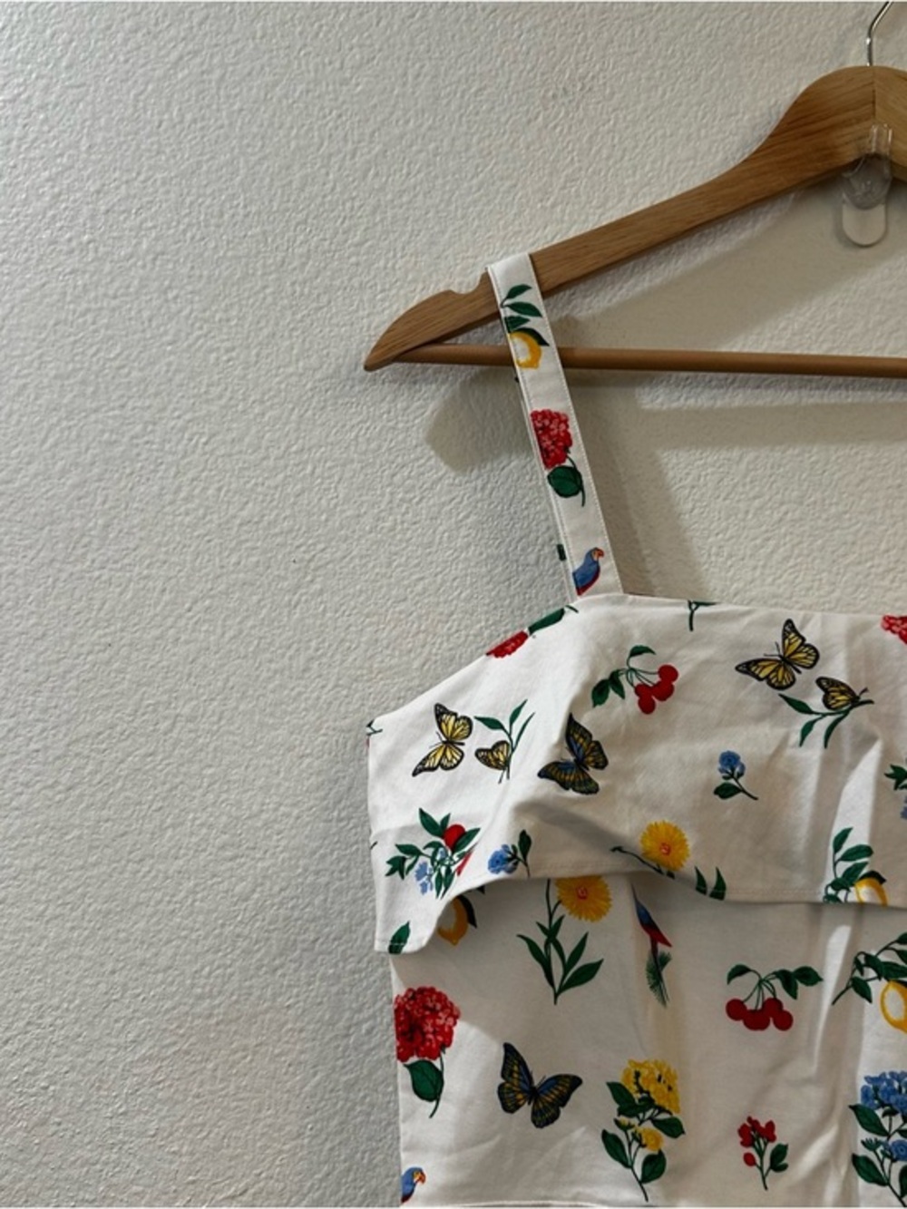 Ann‎ Taylor Botanical Midi Flare Dress Size 2 - Picture 5 of 11